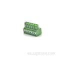 Bloques de terminales enchufables de paso de 3,5 mm hembra 6P
